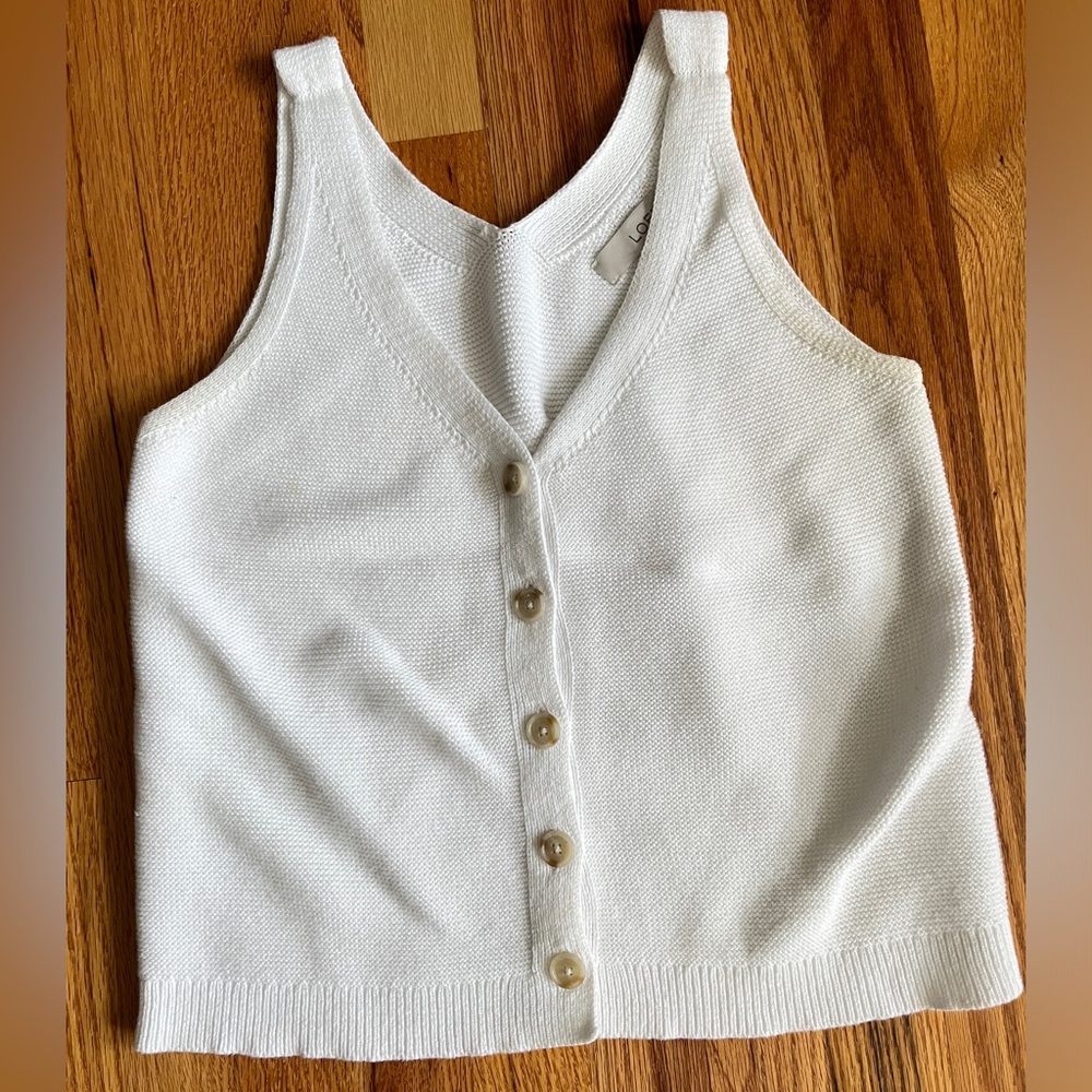 Loft sweater tank